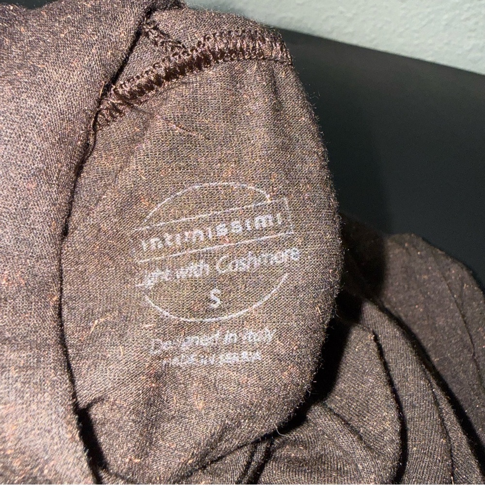 Intimissimi Light Modal with Lamé Cashmere turtleneck size small - Picture 6 of 7